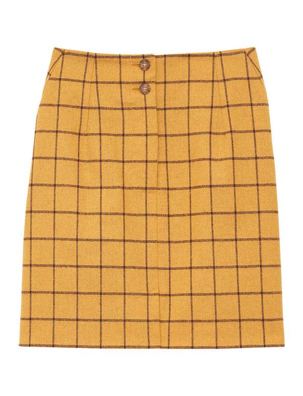 ines de la fressange Jupe Loric à carreaux