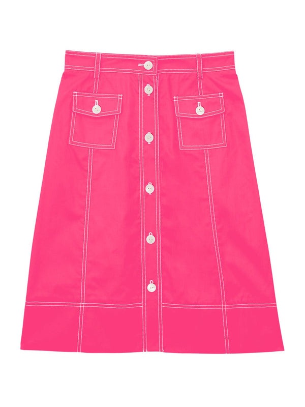 ines de la fressange Jupe Rachel rose