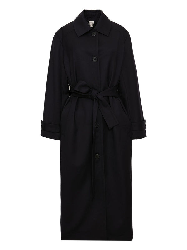 ines de la fressange Manteau Esmé laine Navy