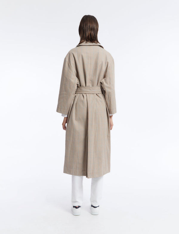 Ines De La Fressange Manteau Greta Beige