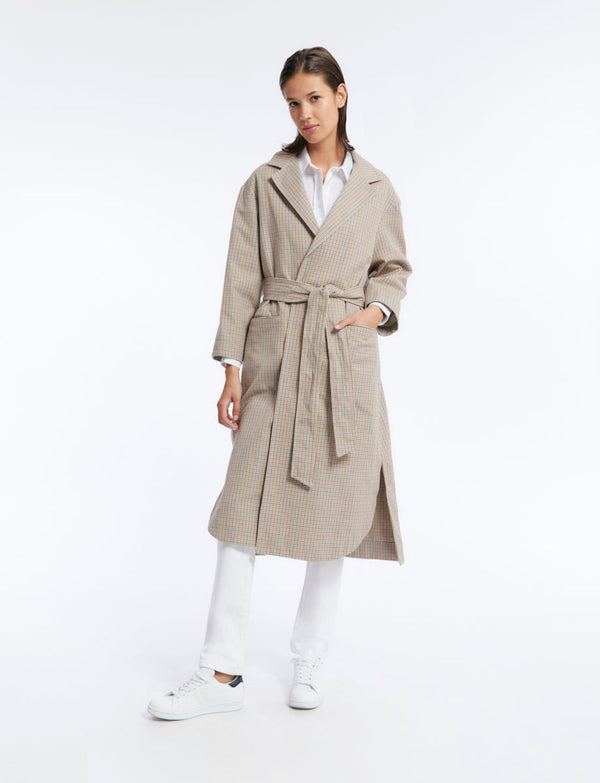 Ines De La Fressange Manteau Greta Beige
