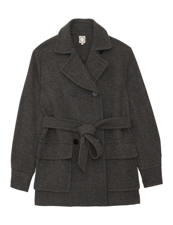 ines de la fressange Manteau Romaric gris