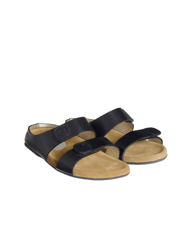 Ines De La Fressange Mules Delia Cuir Noir