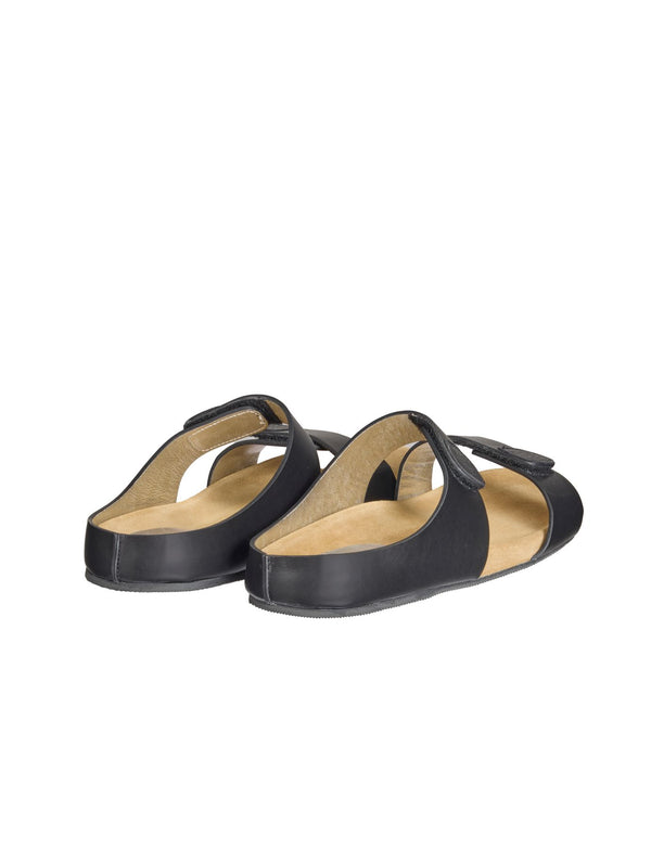 Ines De La Fressange Mules Delia Cuir Noir
