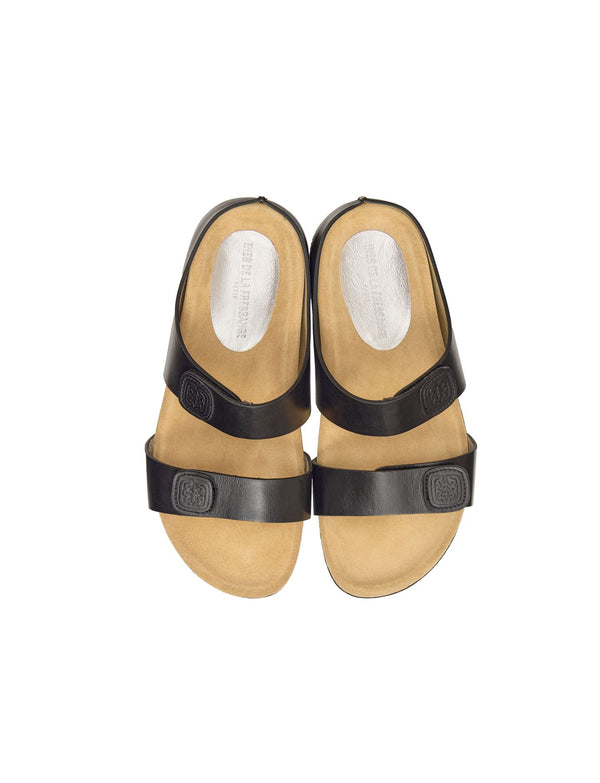 Ines De La Fressange Mules Delia Cuir Noir