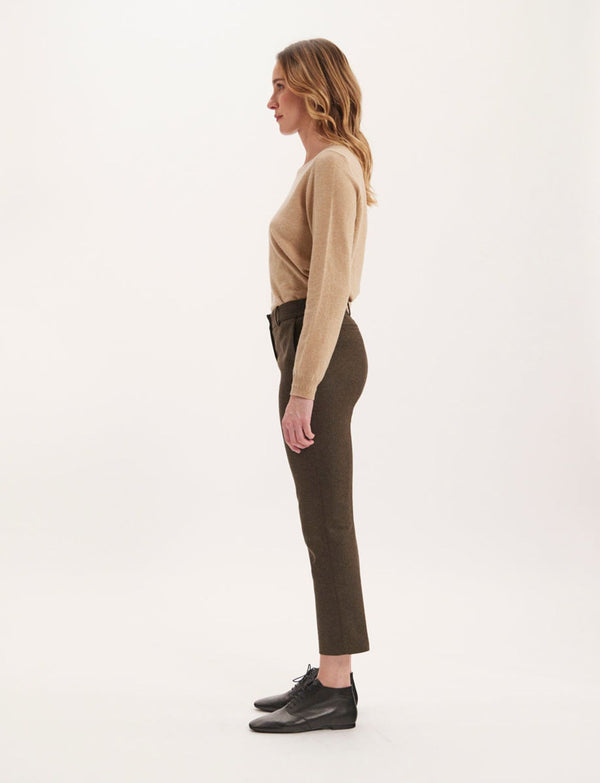 Ines De La Fressange Pantalon Audrey Kaki