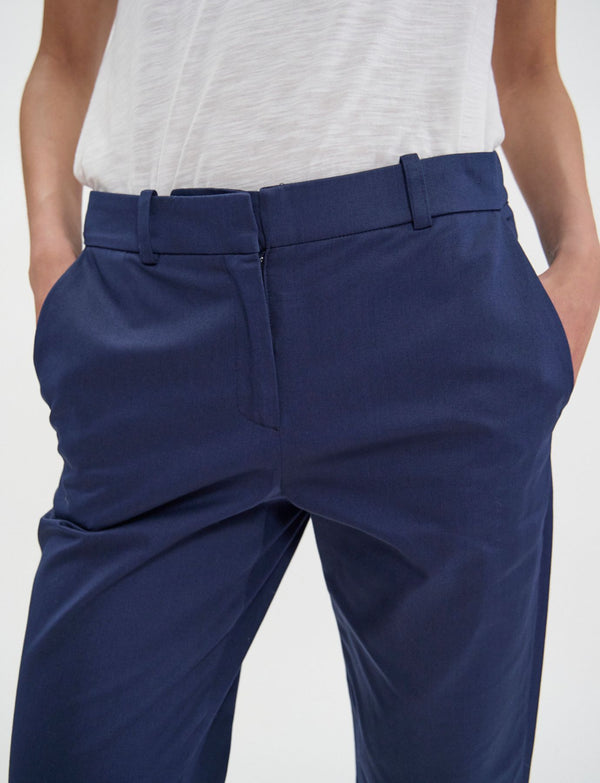 Ines De La Fressange Pantalon Audrey Navy Uni