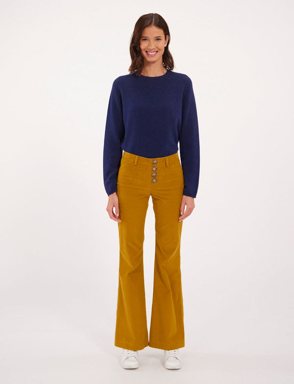 Ines De La Fressange Pantalon Charlotte Ocre