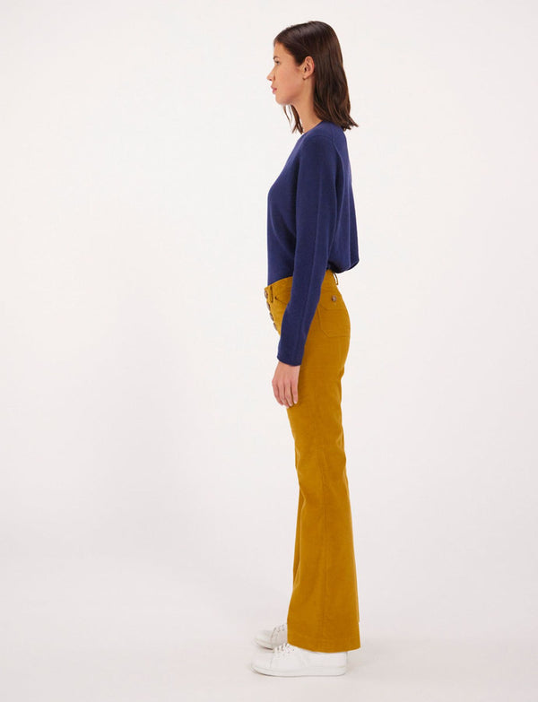 Ines De La Fressange Pantalon Charlotte Ocre