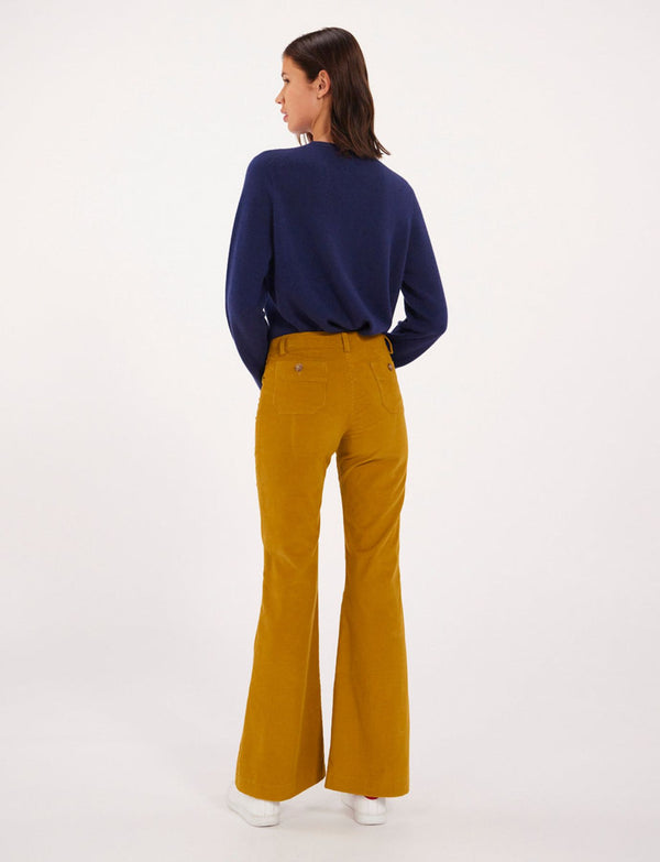 Ines De La Fressange Pantalon Charlotte Ocre