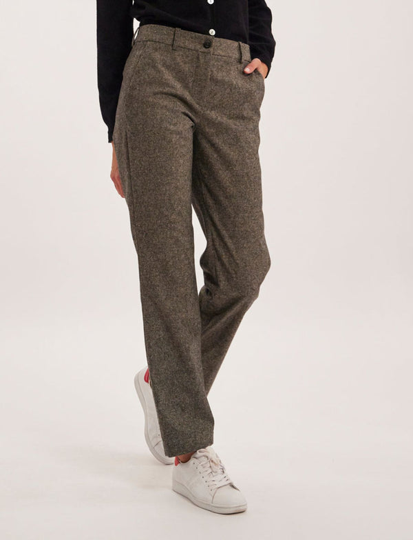 Ines De La Fressange Pantalon Francisco Gris