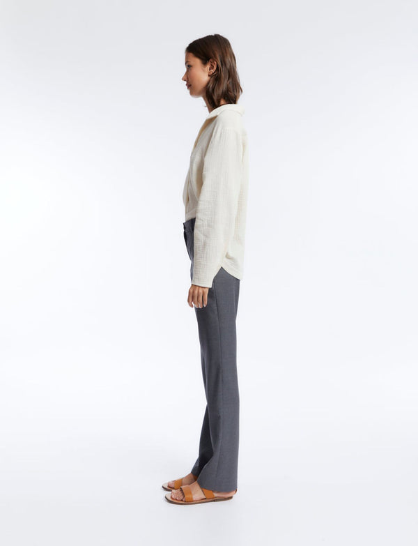 Ines De La Fressange Pantalon Francisco Gris