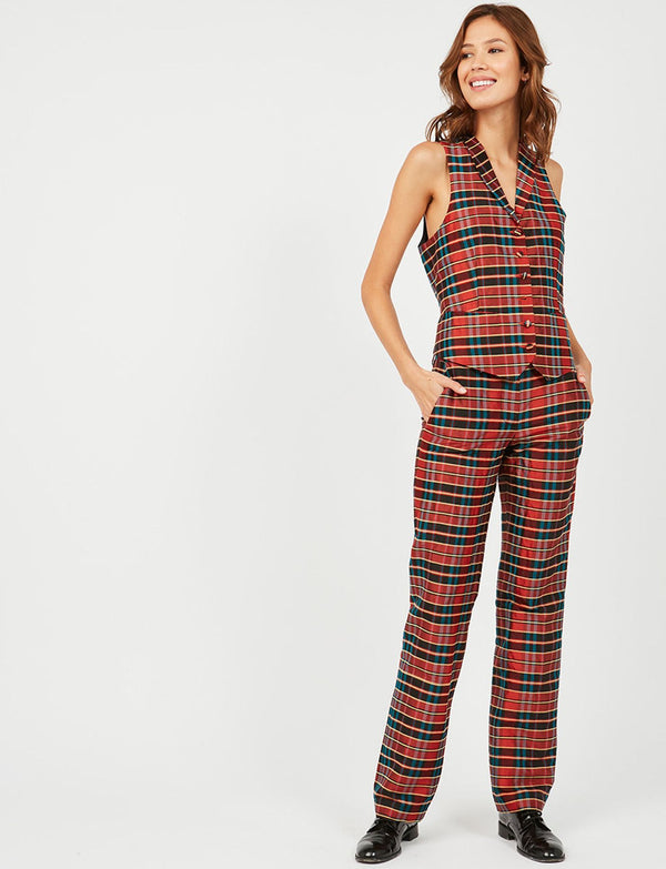 Ines De La Fressange Pantalon Francisco Taffetas