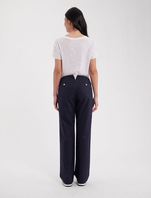 Ines De La Fressange Pantalon Gabriel Navy