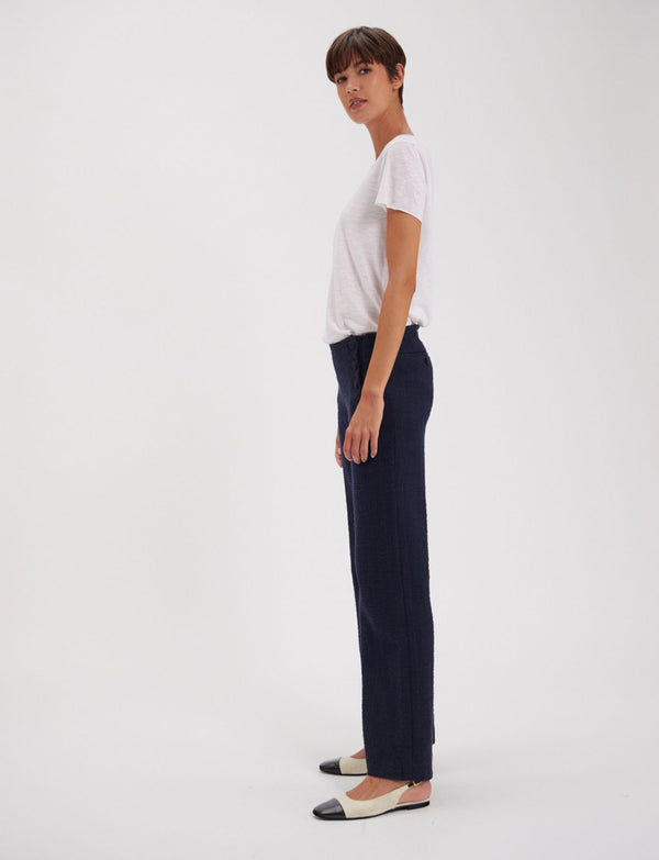 Ines De La Fressange Pantalon Gabriel Navy