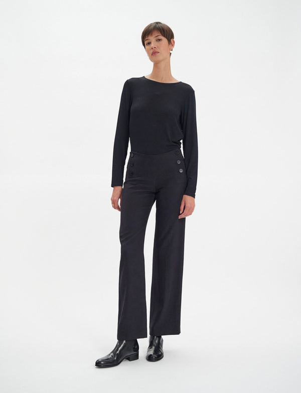 Ines De La Fressange Pantalon Gabriel Noir