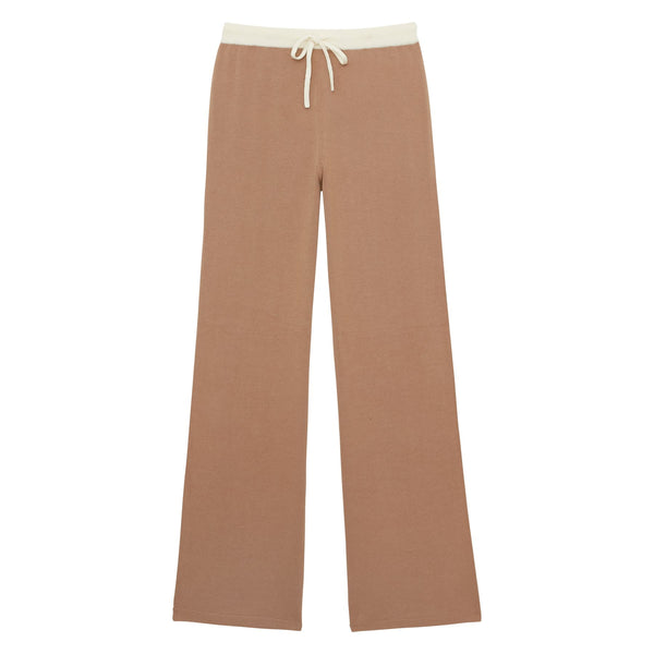 ines de la fressange Pantalon John en coton beige