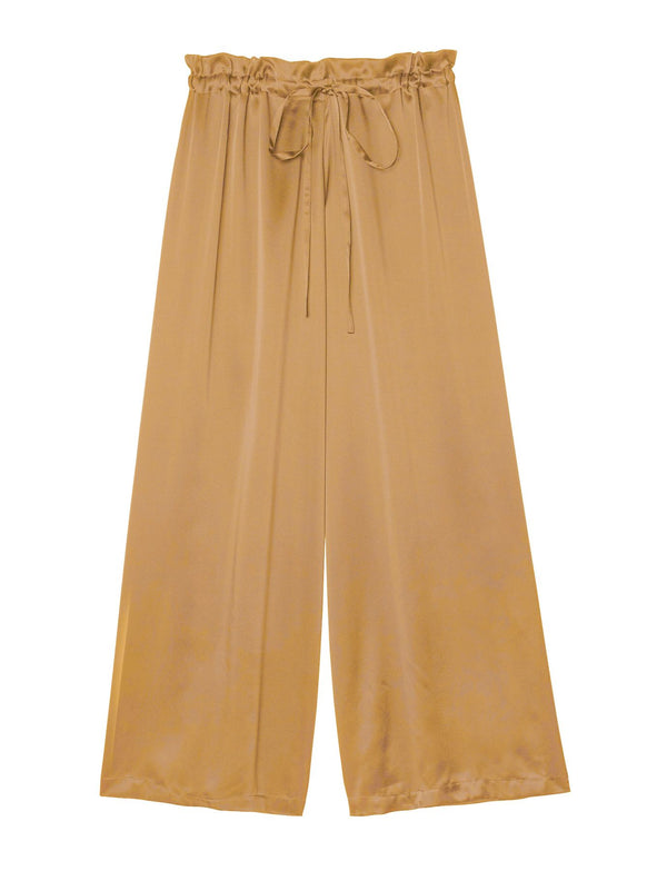 ines de la fressange Pantalon large Kurt camel