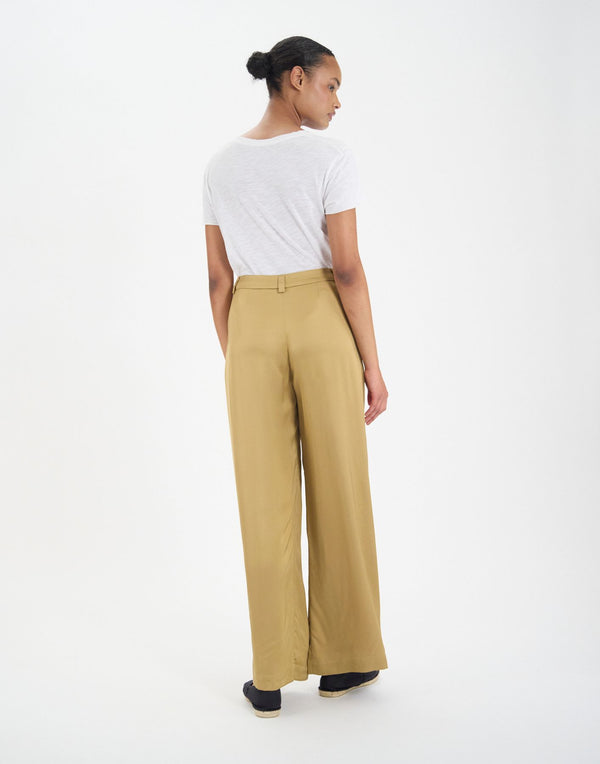Ines De La Fressange Pantalon Luciano Camel