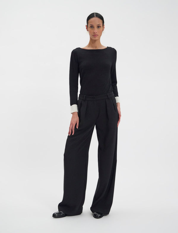 Ines De La Fressange Pantalon Luciano Noir