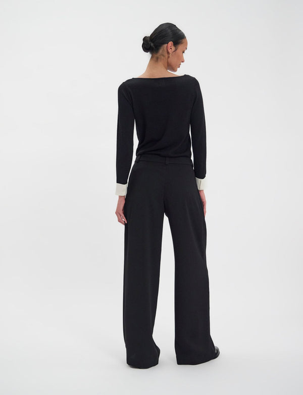 Ines De La Fressange Pantalon Luciano Noir
