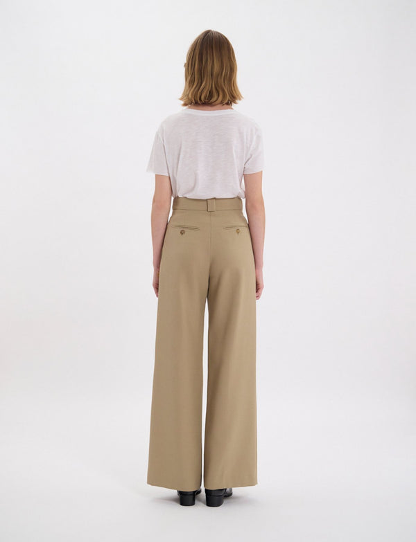 Ines De La Fressange Pantalon Marlène Beige