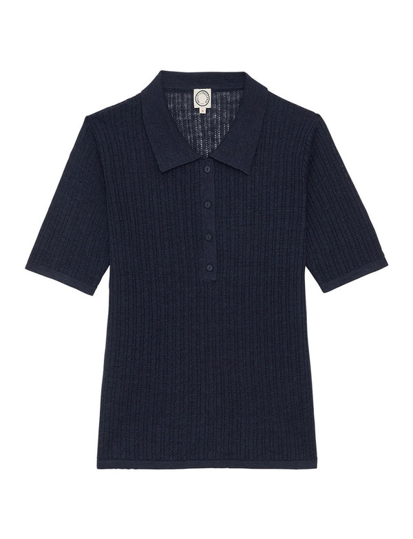 ines de la fressange Polo Chloé Navy