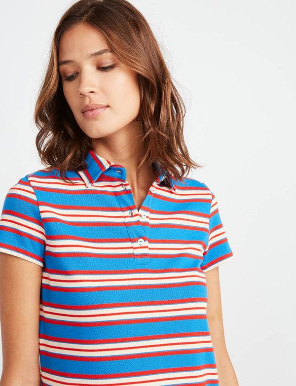 Ines De La Fressange Polo Marie Jacob Bleu