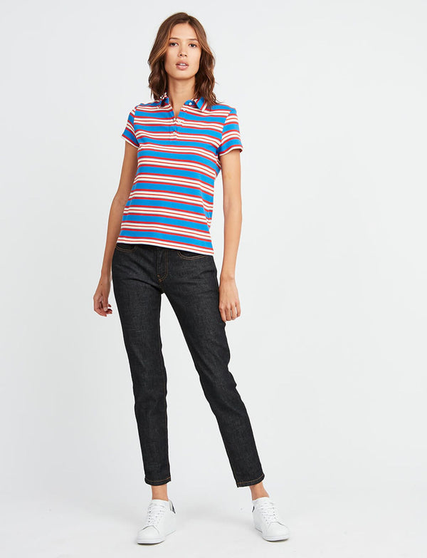 Ines De La Fressange Polo Marie Jacob Bleu