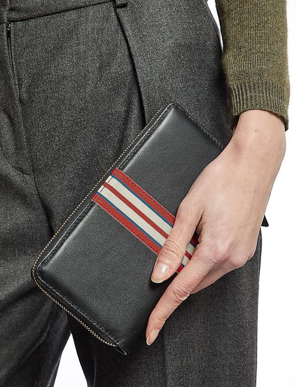 Ines De La Fressange Portefeuille Le Parisien Noir