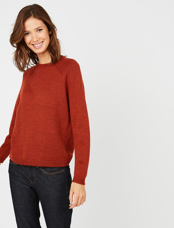 Ines De La Fressange Pull Achille Rouille