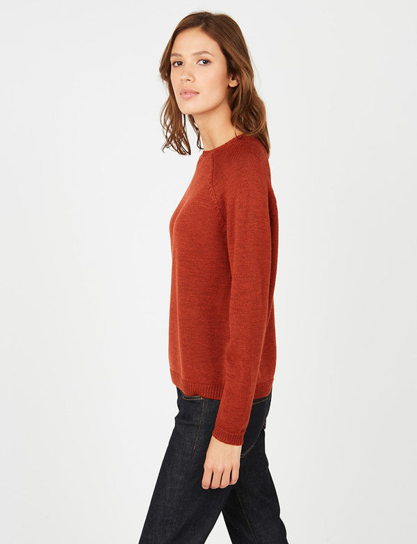 Ines De La Fressange Pull Achille Rouille