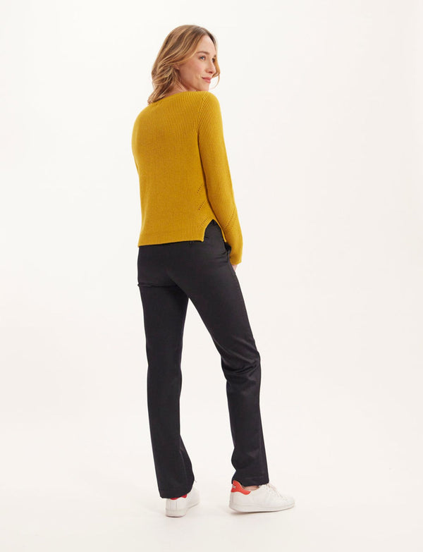 Ines De La Fressange Pull Agathe Moutarde