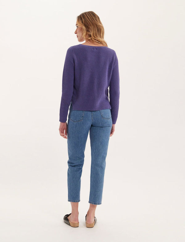 Ines De La Fressange Pull Agathe Violet