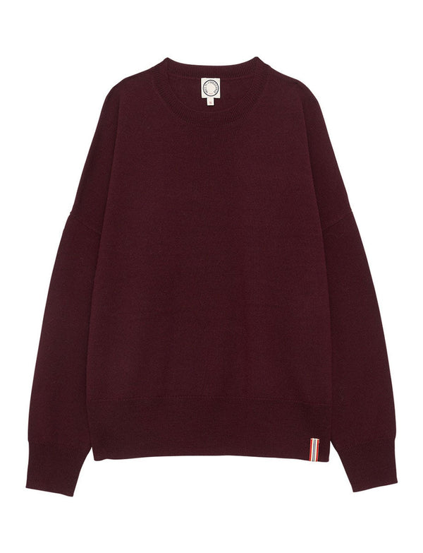 ines de la fressange Pull Alessia prune en laine