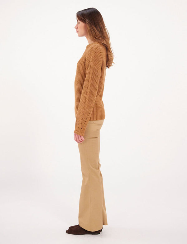 Ines De La Fressange Pull Amalia Camel