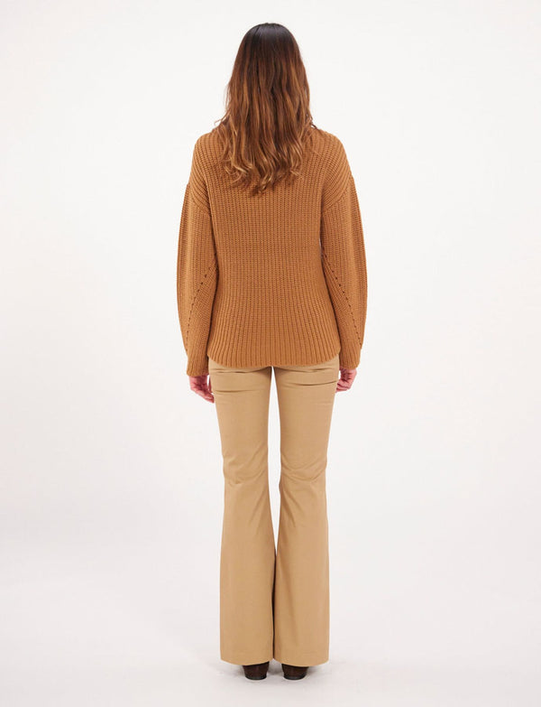 Ines De La Fressange Pull Amalia Camel