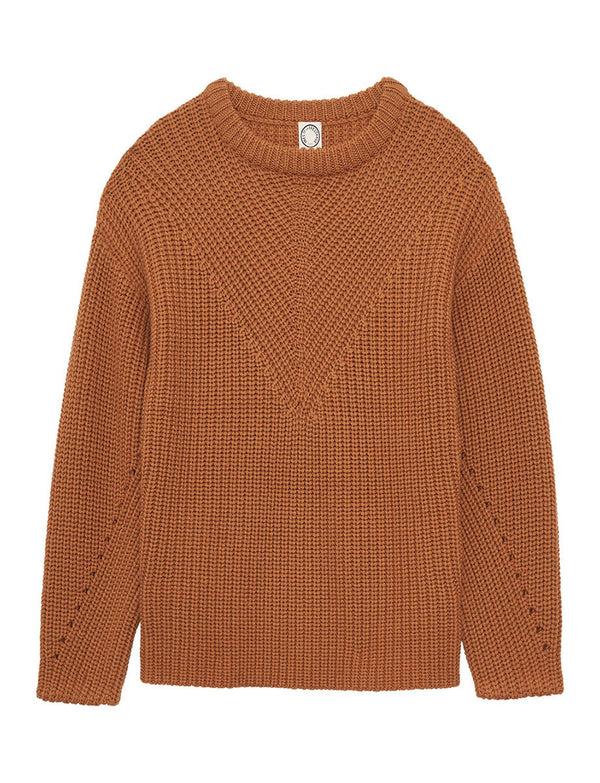 ines de la fressange Pull Amalia camel