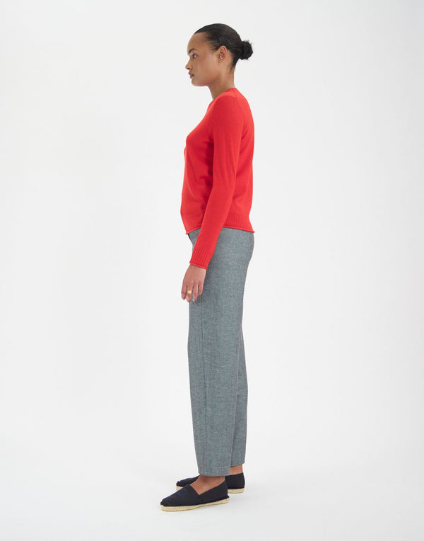 Ines De La Fressange Pull Angelica En Laine Rouge
