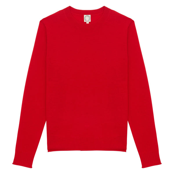 ines de la fressange Pull Angelica en laine rouge