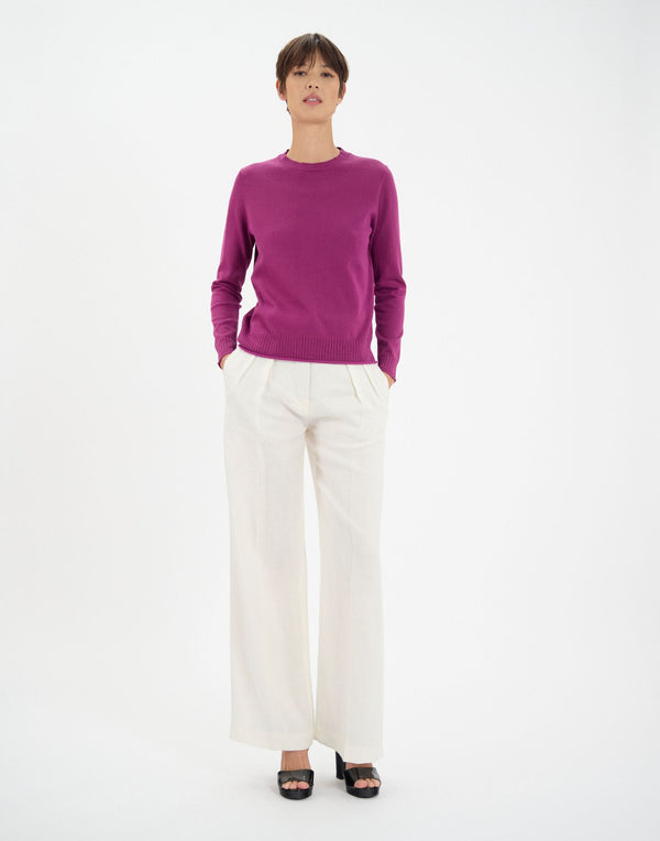 Ines De La Fressange Pull Angelica Violet