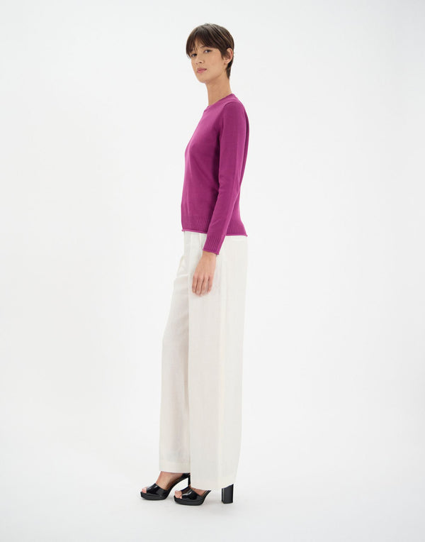 Ines De La Fressange Pull Angelica Violet