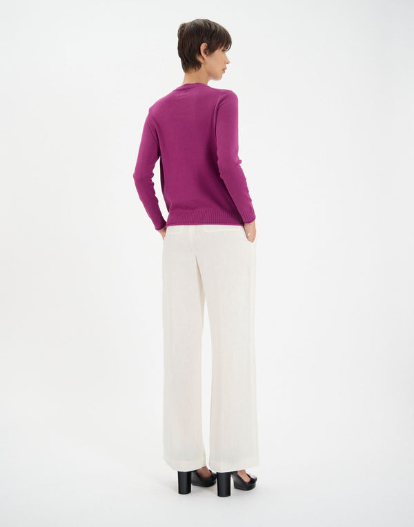 Ines De La Fressange Pull Angelica Violet