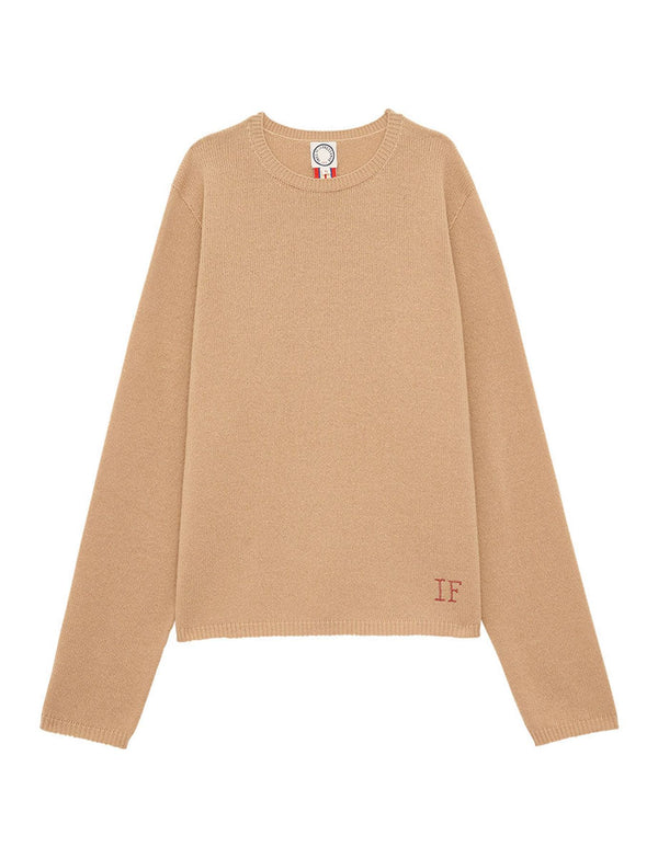 ines de la fressange Pull Angelina beige