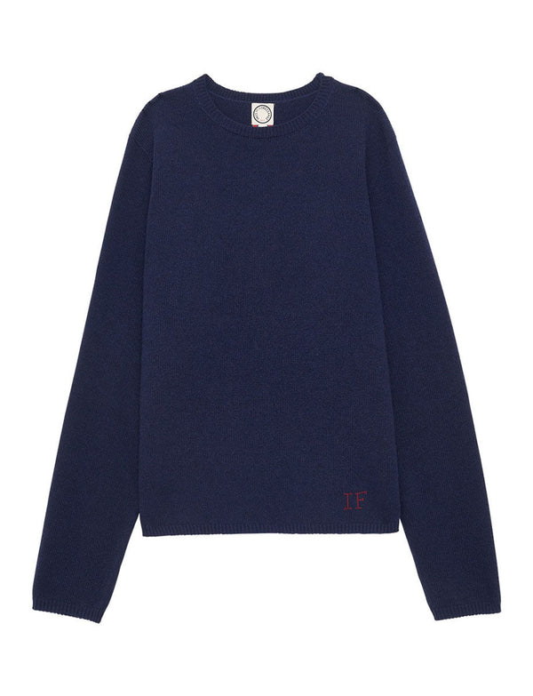 ines de la fressange Pull Angelina bleu marine