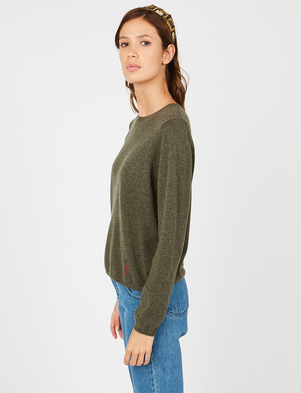 Ines De La Fressange Pull Angelina Kaki