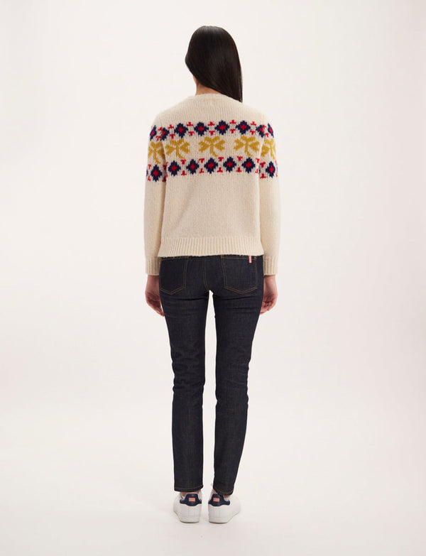 Ines De La Fressange Pull Joia écru