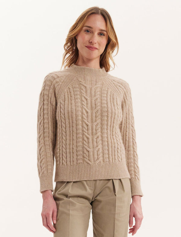 Ines De La Fressange Pull Louison Beige