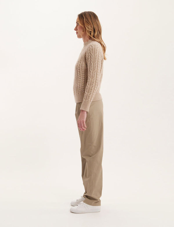 Ines De La Fressange Pull Louison Beige