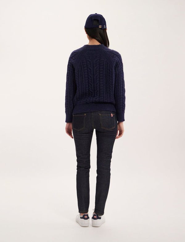 Ines De La Fressange Pull Louison Bleu Marine